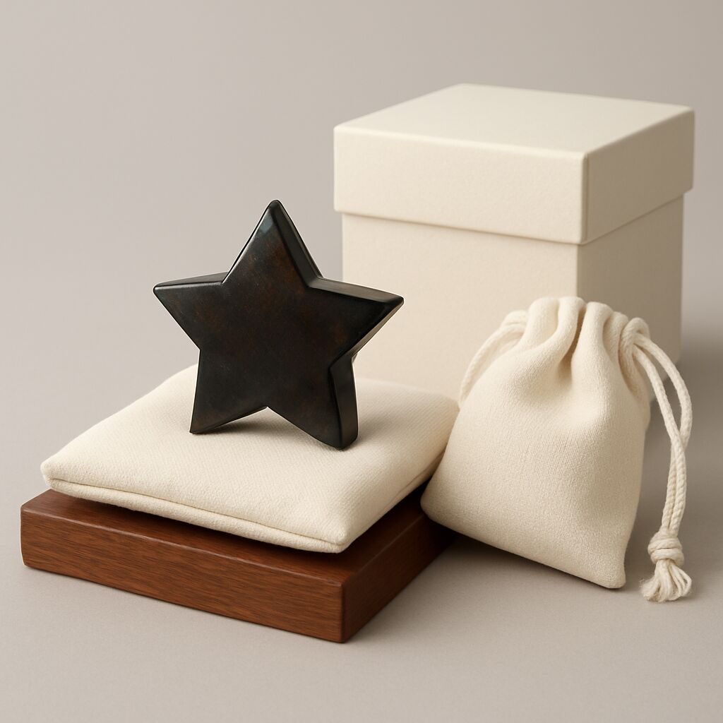 Blood Stone Star Decor | Strength & Focus