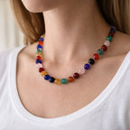 Multi Gemstone Necklace | Color & Balance