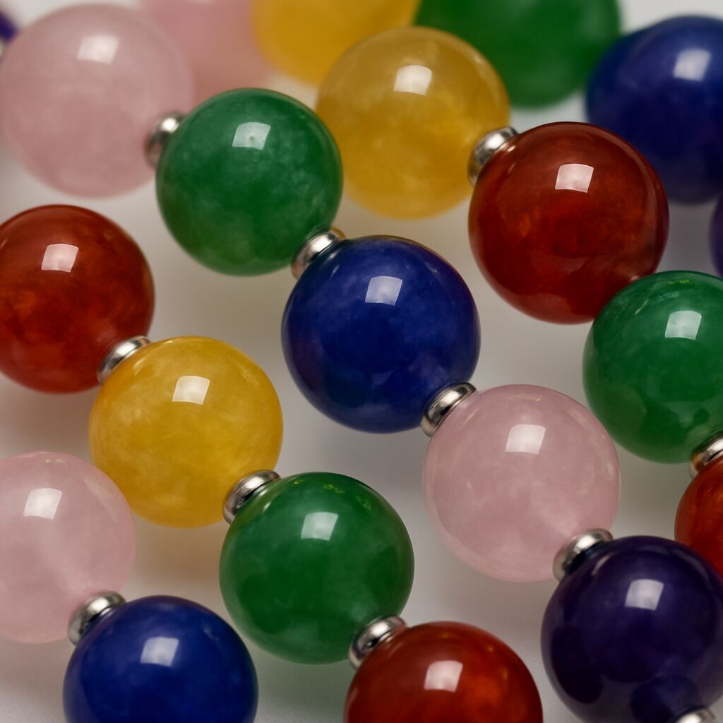 Multi Gemstone Necklace | Color & Balance