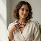 Multi Gemstone Necklace | Color & Balance