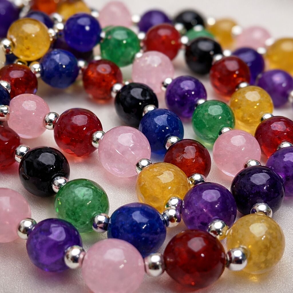 Multi Gemstone Necklace | Color & Balance