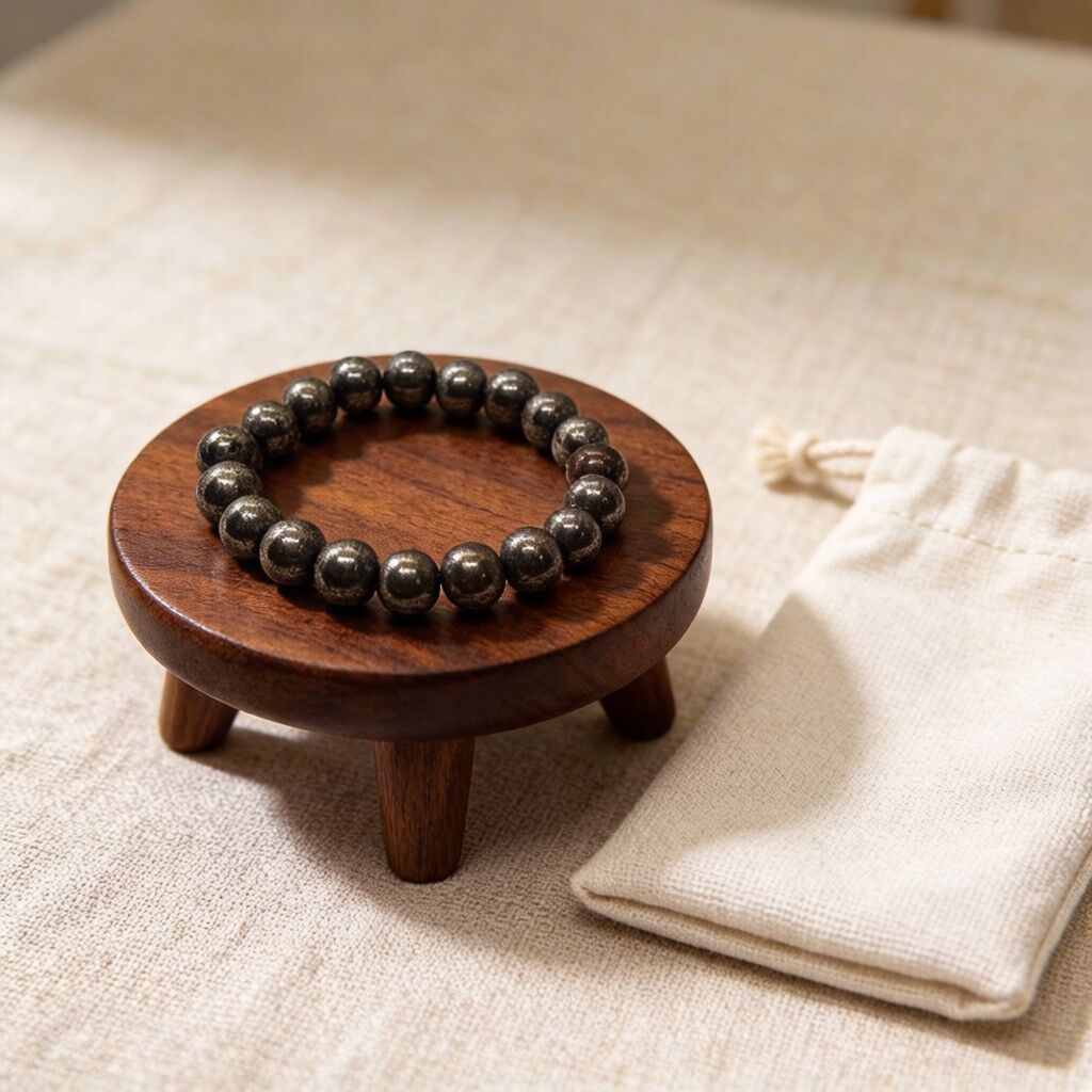 Pyrite Bracelet | Confidence & Focus Energy