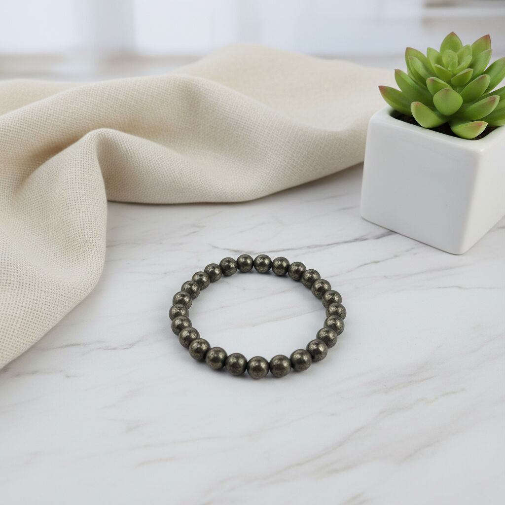 Pyrite Bracelet | Confidence & Focus Energy