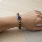 Chakra Bracelet with Amethyst | Balance & Calm