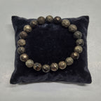 Faceted Pyrite Bracelet | Focus & Drive Energy