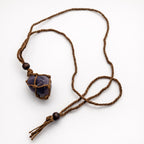 Amethyst Nugget Necklace | Calm & Boho Style