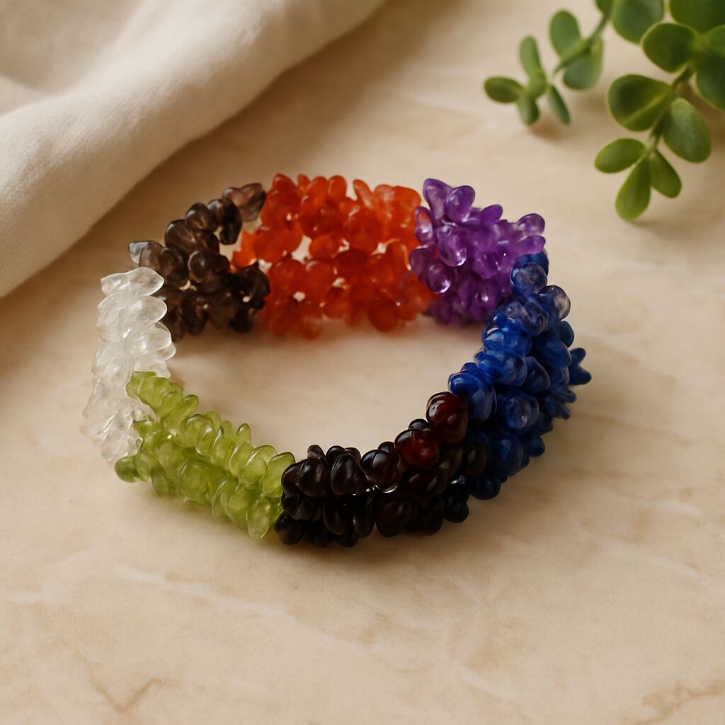 Chakra Nugget Bracelet | Balance & Alignment Main image