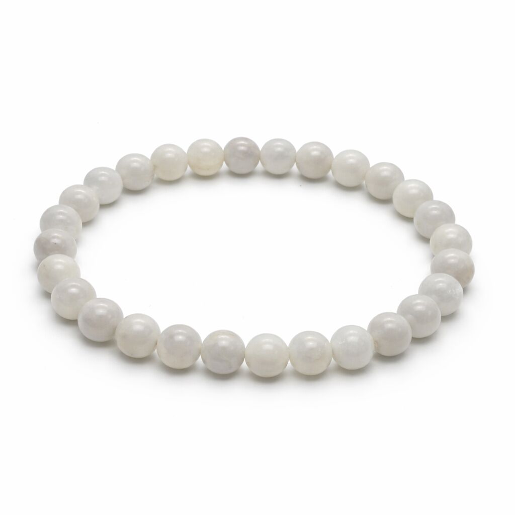 Rainbow Moonstone Bracelet | Intuition & Radiance