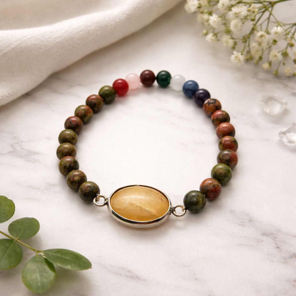 Seven Chakra Bracelet | Balance & Positivity Main image