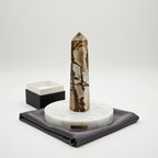 Chocolate Jasper Point | Grounding & Focus