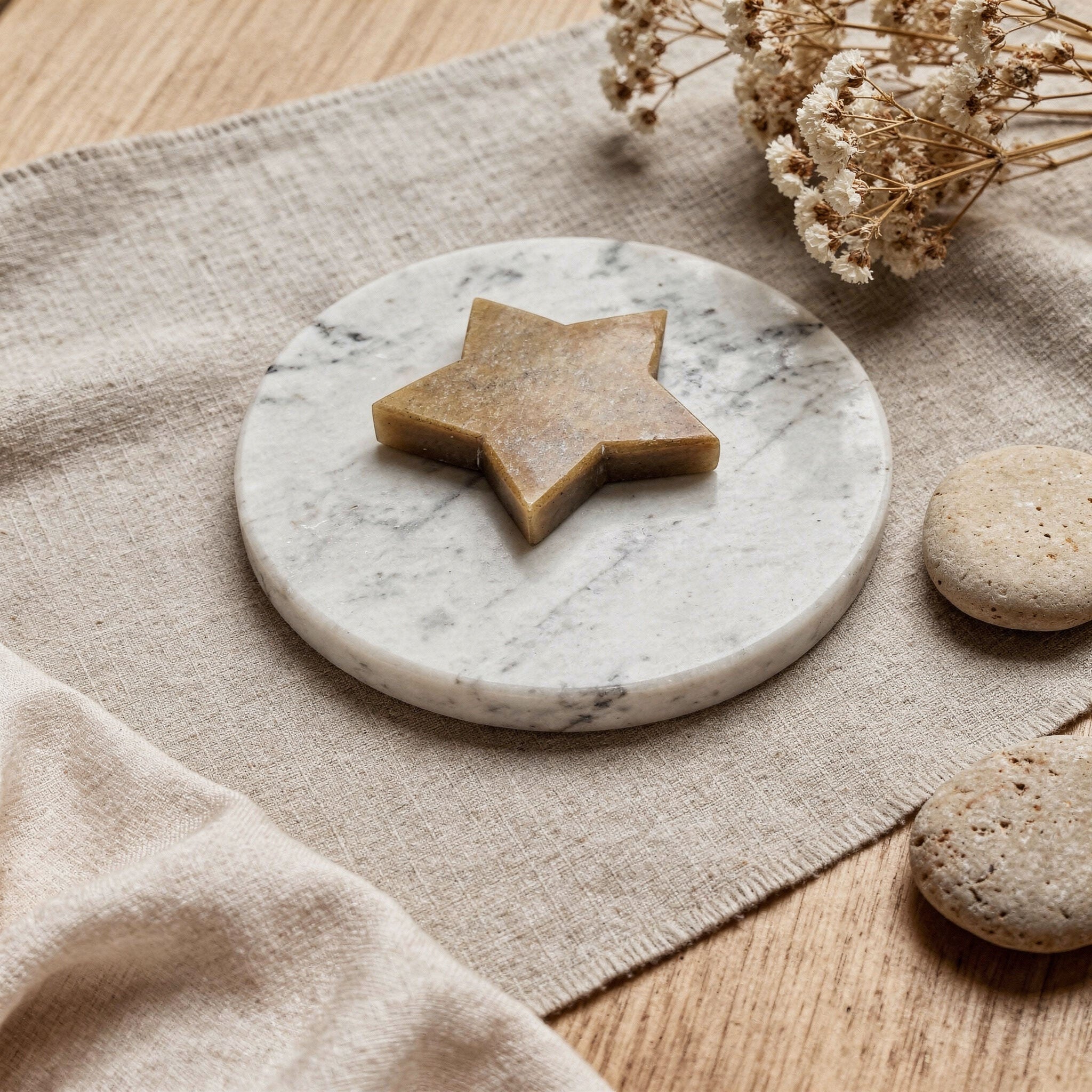 Camel Jasper Star | Warmth & Balance Decor Secondary image