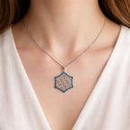 Enamel Pendant Necklace | Minimal & Everyday Style
