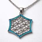 Enamel Pendant Necklace | Minimal & Everyday Style