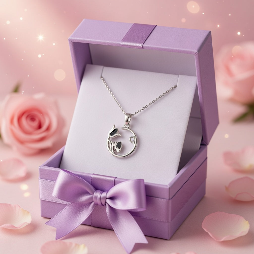 Rose Flower Pendant | Timeless Elegance