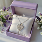 Heart Flower Pendant | Love & Connection