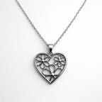 Heart Flower Pendant | Love & Connection