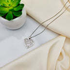 Heart Flower Pendant | Love & Connection