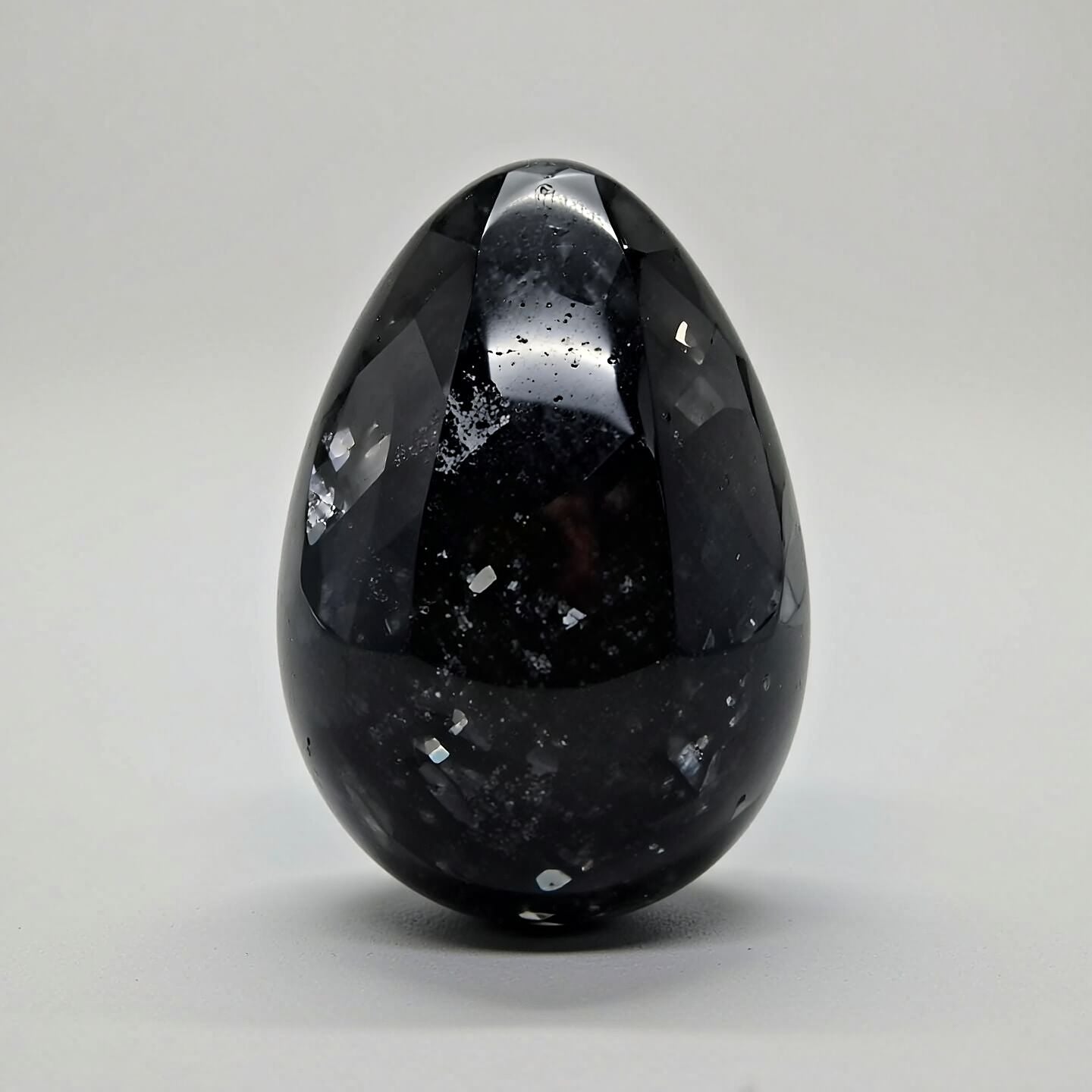 Black Agate Egg | Stability & Grounding Decor