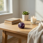 Amethyst Tumble Stone | Calm & Balance