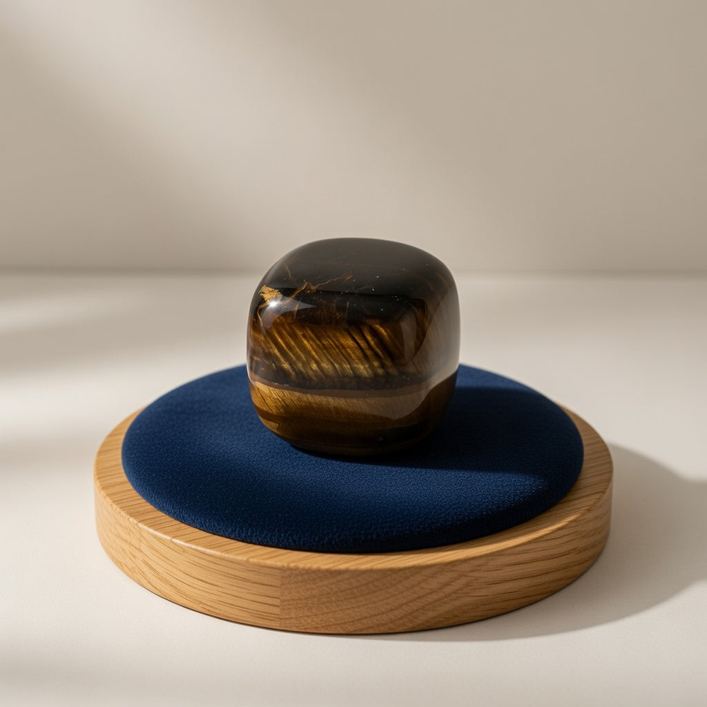 Tiger Eye Tumble Stone | Confidence & Focus On Go