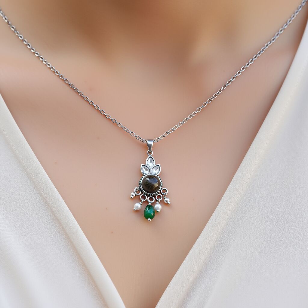 Amethyst Pendant Necklace | Calm, Clarity & Elegance