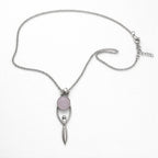 Rose Quartz Angel Pendant | Love & Comfort
