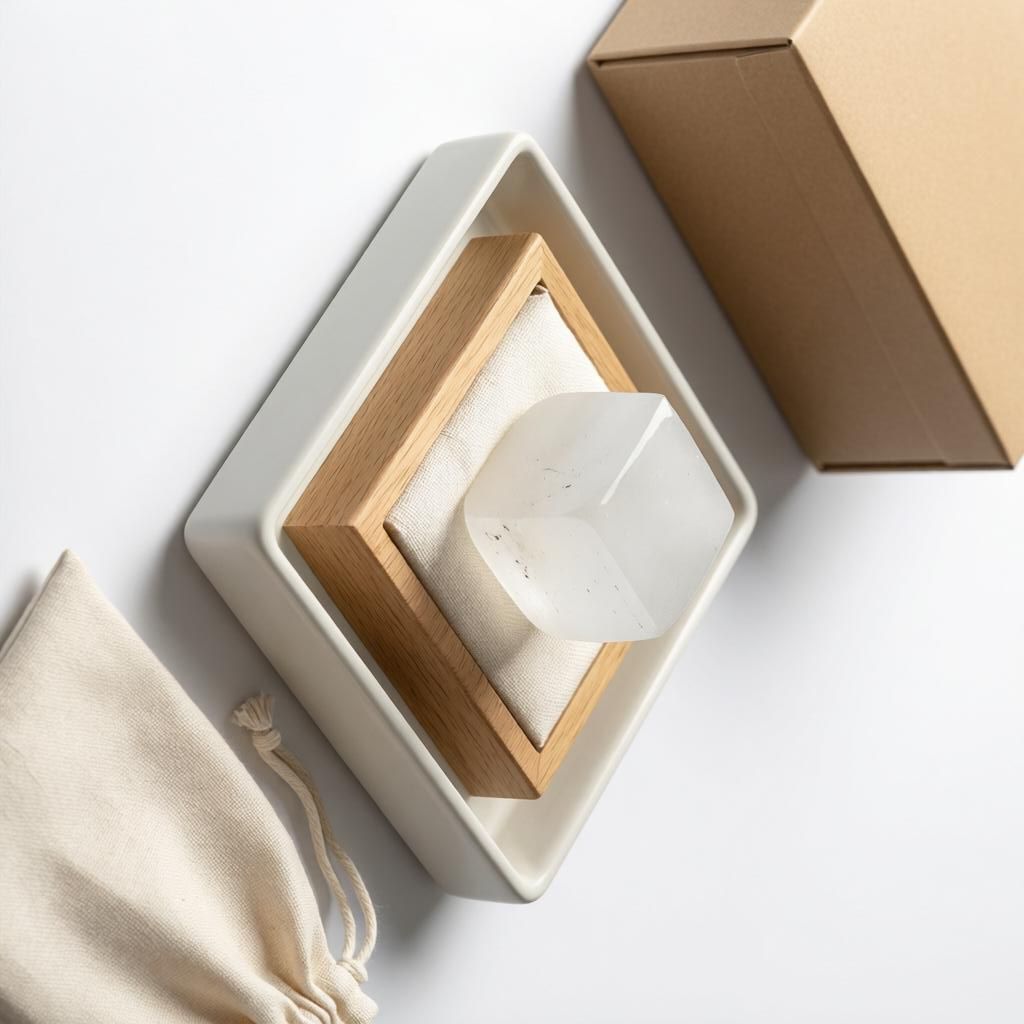 Selenite Cube | Cleanse & Calm Decor