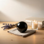 Black Tourmaline Sphere | Grounding & Protection