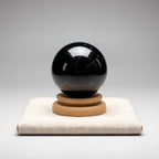 Black Tourmaline Sphere | Grounding & Protection