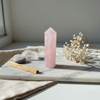 Rose Quartz Pointer | Self-Love & Intention