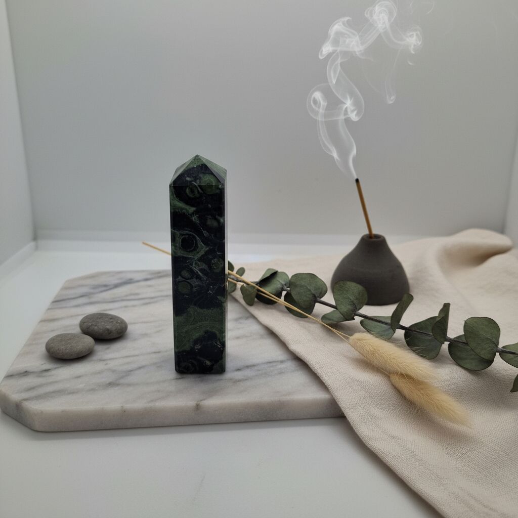 Kambaba Jasper Pointer | Grounding & Focus