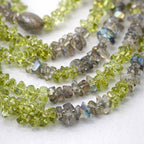 Peridot & Labradorite Necklace | Growth & Magic
