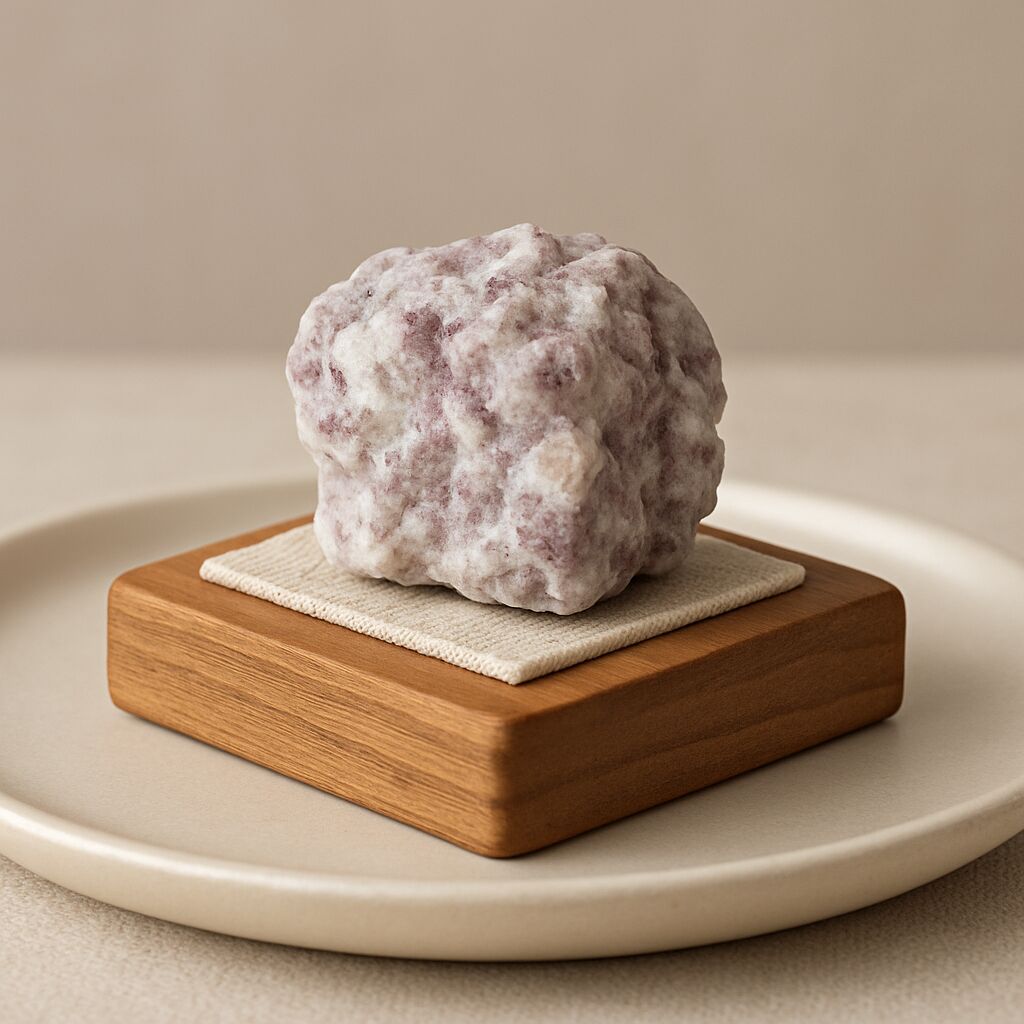 Pink Tourmaline Rough | Soft Energy Decor Stone