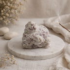 Pink Tourmaline Rough | Soft Energy Decor Stone
