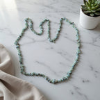 Larimar Necklace| Calm Ocean Blue Elegance