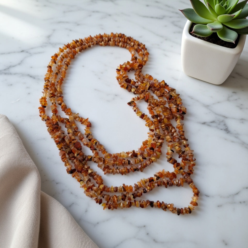 Peridot Tiny Nuggets Necklace