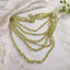 Peridot Necklace Endless | Fresh Green Elegant Style