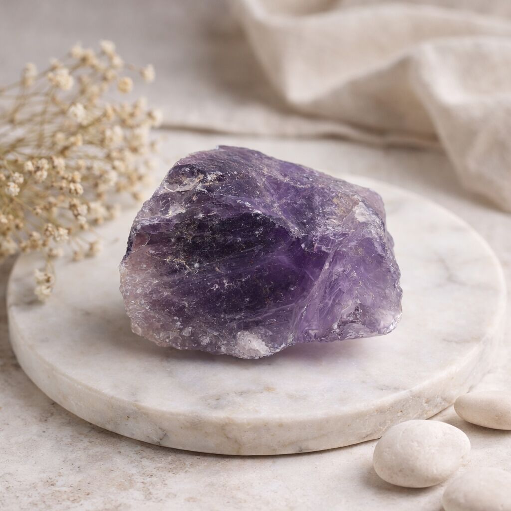 Amethyst Rough Stone | Raw Calm & Natural Clarity Main image