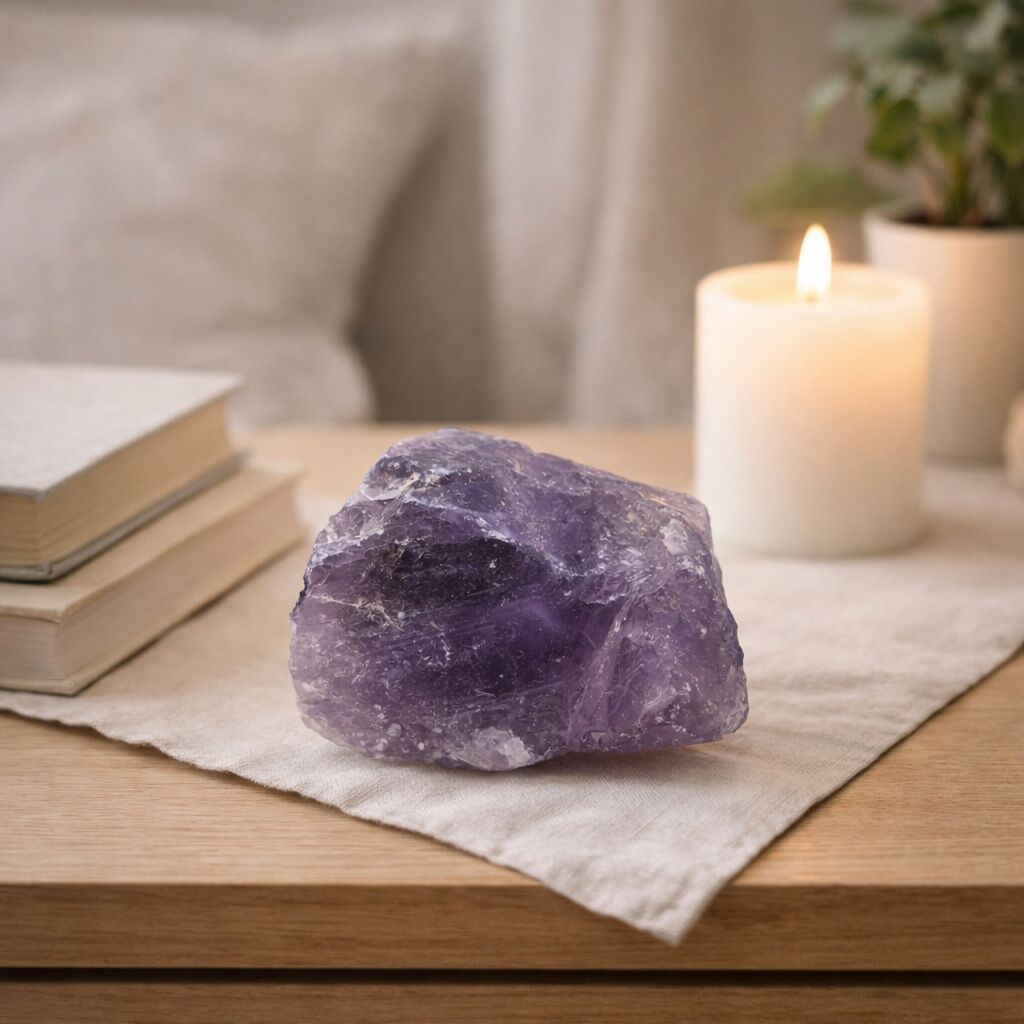 Amethyst Rough Stone | Raw Calm & Natural Clarity