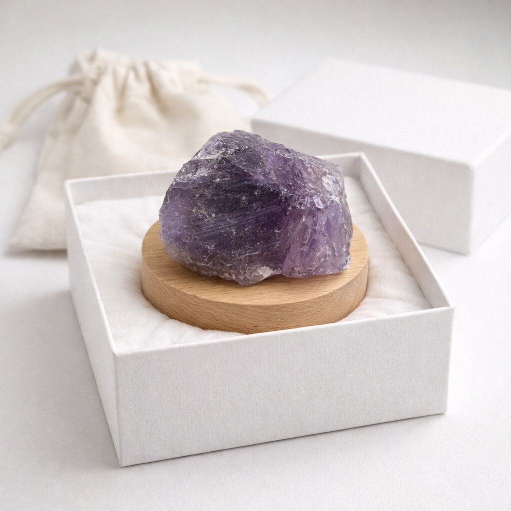 Amethyst Rough Stone | Raw Calm & Natural Clarity