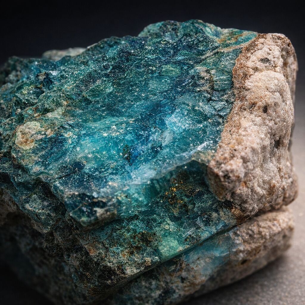 Chrysocolla Rough Stone | Calm Expression & Balance