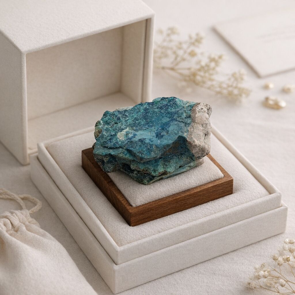 Chrysocolla Rough Stone | Calm Expression & Balance