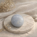 Blue Lace Agate Palm | Calm, Ease & Gentle Clarity