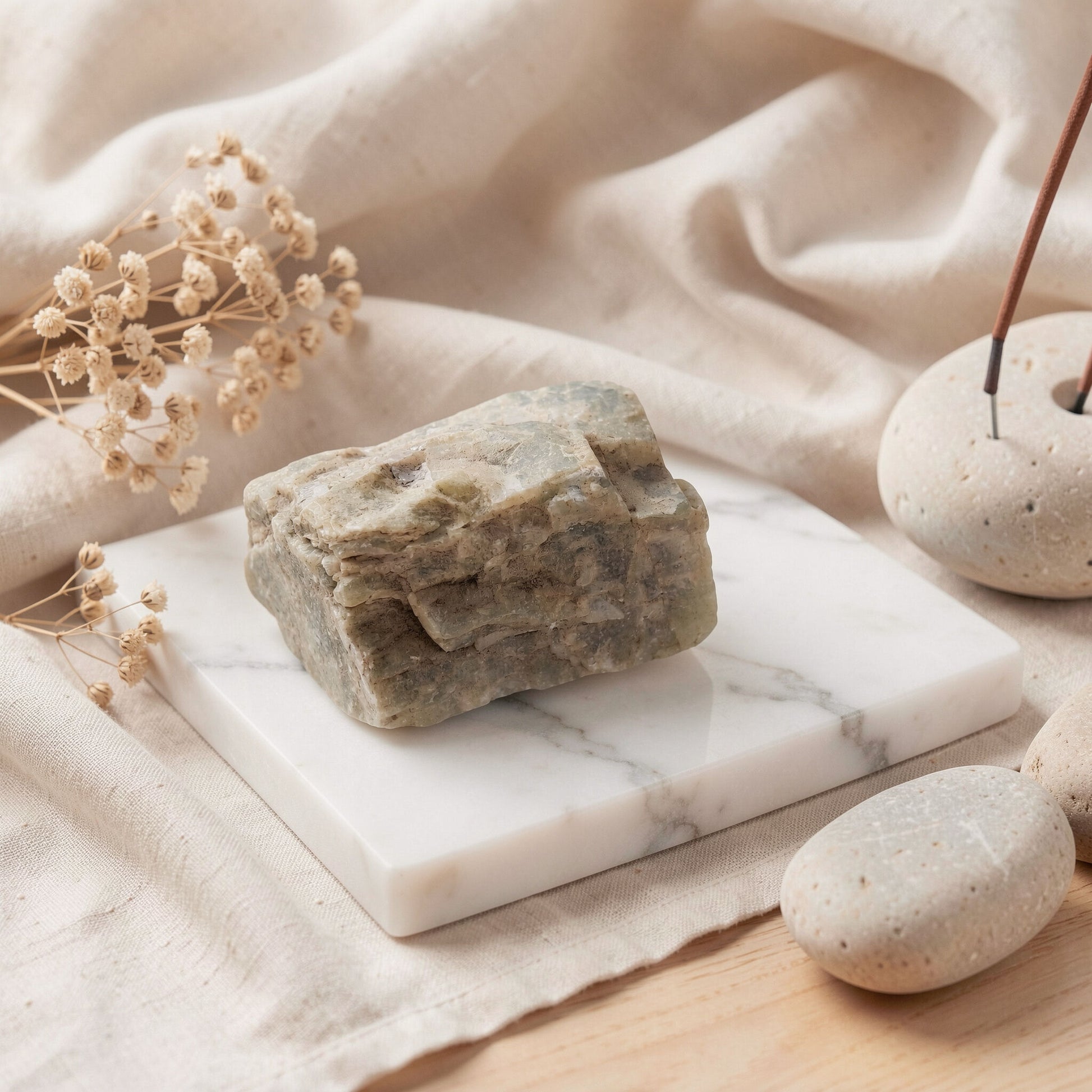 Green Aventurine Rough | Growth & Fresh Energy