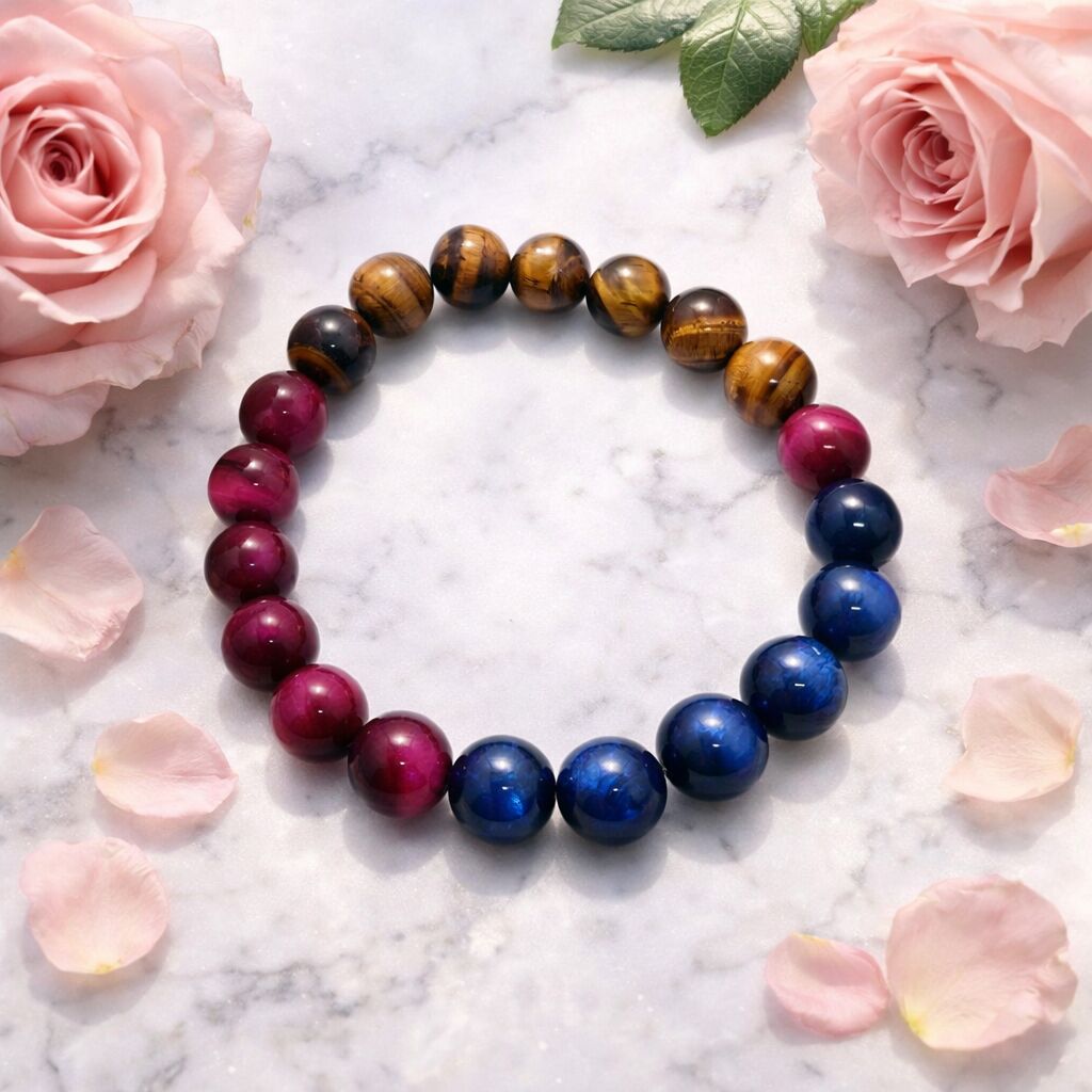 Multi Tiger Eye Bracelet | Strength & Confidence Main image