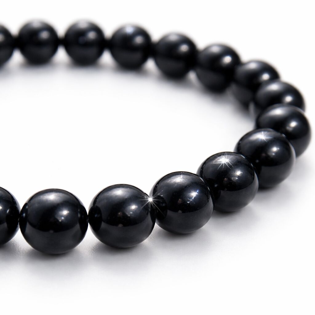 Black Agate Bracelet | Protection & Stability