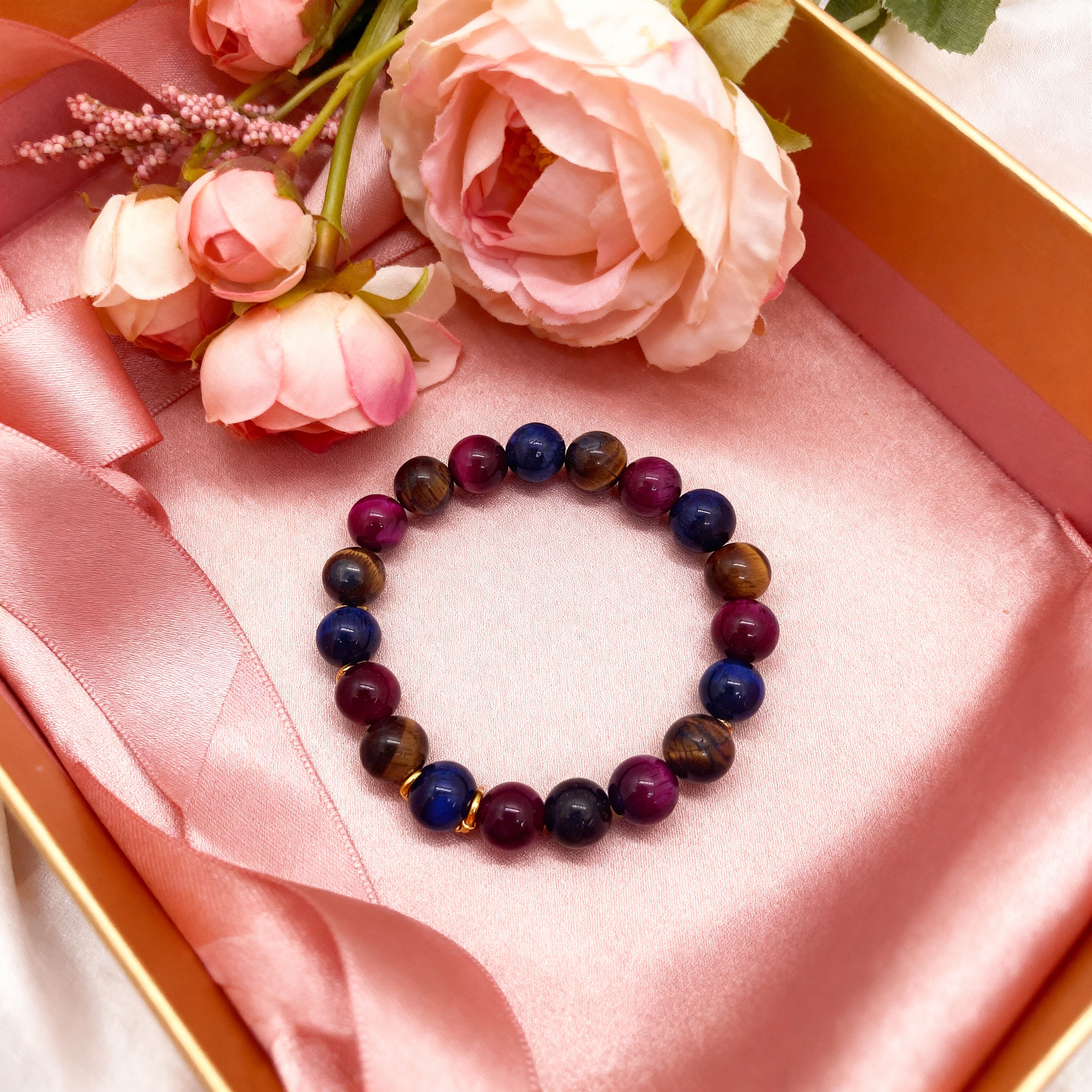 Multi Tiger Eye Bracelet | Confidence & Power Main image