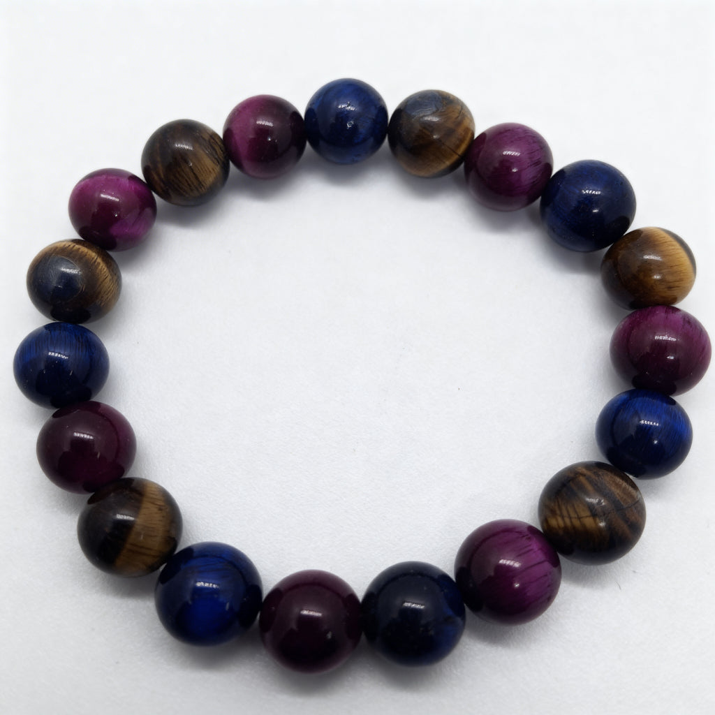 Multi Tiger Eye Bracelet | Confidence & Power