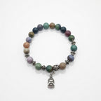 Indian Agate Buddha Bracelet | Calm & Balance