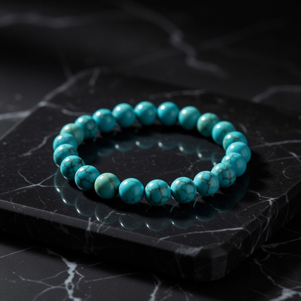 Blue Howlite Bracelet | Calm & Stress Relief